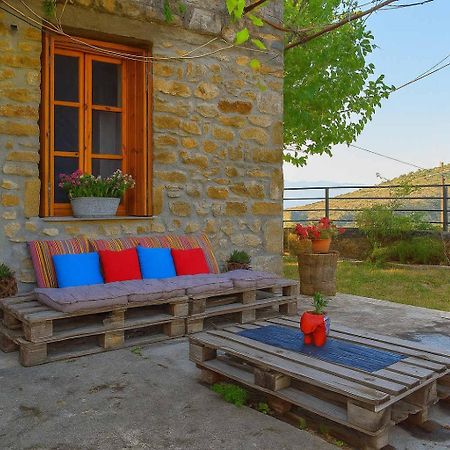 Villa Coastal Stone Hideaway With Stunning Scenery Kitriaí Exterior foto